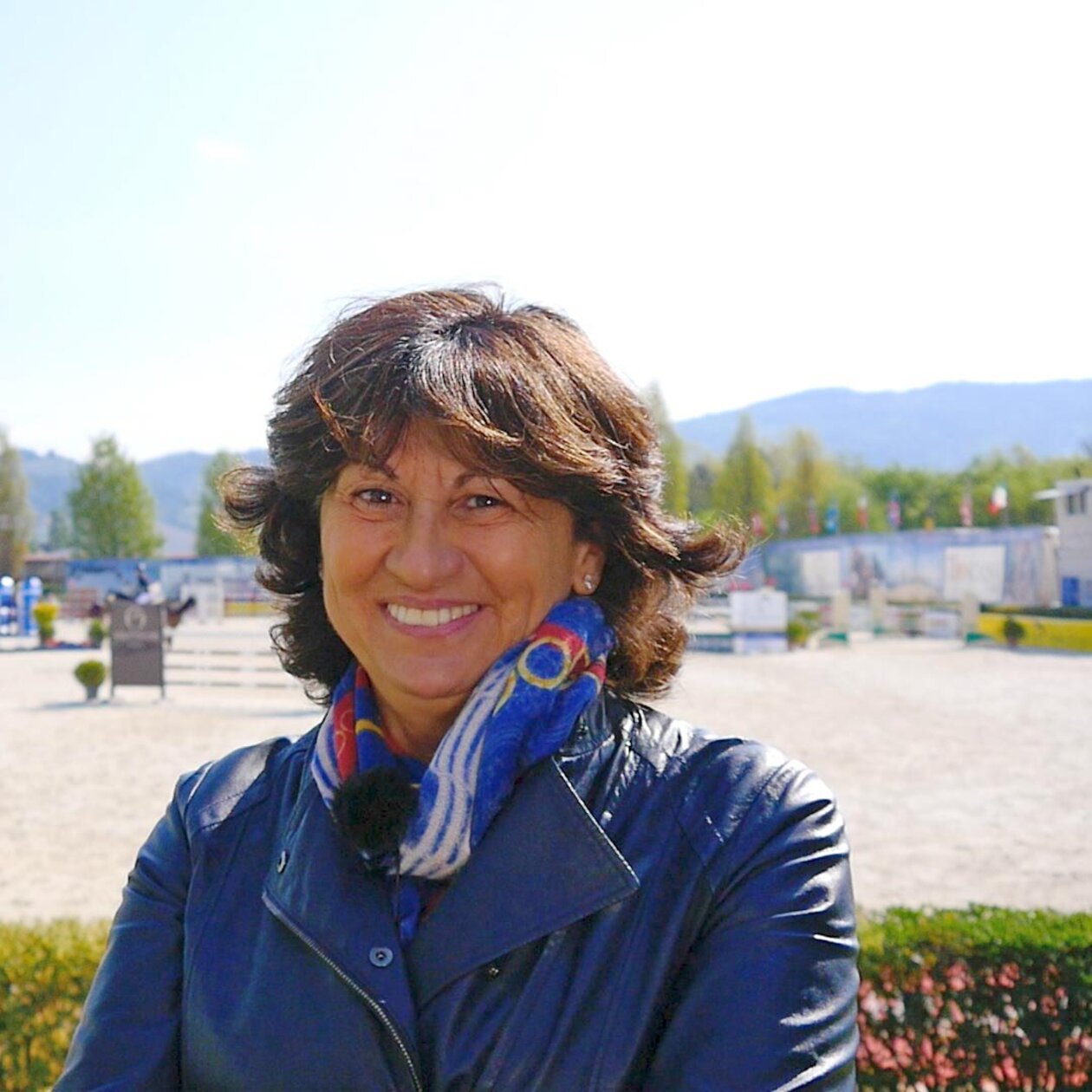 ELEONORA MORONI OTTAVIANI - Veranstalterin des FEI World Cup Jumping Verona, Italien ELEONORA MORONI OTTAVIANI - Veranstalterin des FEI World Cup Jumping Verona, Italien