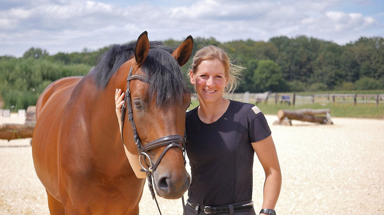 Vielseitigkeitsreiterin Sophie Leube