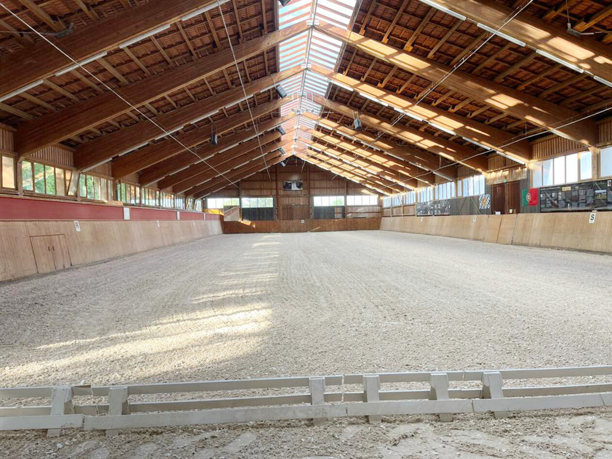 Oliveira Stables - sanierter Reithallenboden
